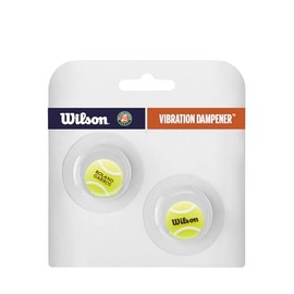 Wilson Unisex - Adult RG Tennis Ball DAMPENER Yellow/Black/Wh Tennis Grips and Others, Yellow/Black/White, No Size