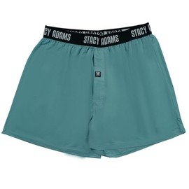 Stacy Adams Standard Men's Boxer Short, Teal