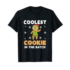 Coolest Cookie In The Batch Dabbing Gingerbread Man Costume T-Shirt