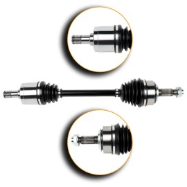 qualitiparts Front Left CV Axle Shaft For Honda Accord 2003-07 CR-V 2002-06 L4 2.4L 66-4206.K