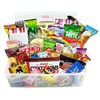 Japanese Snacks Dagashi Assorted Gift Box in Reusable Tote Box