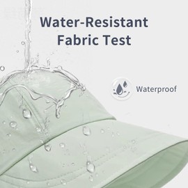 Women Sun Hats for Outdoor UV Protection, Wide Brim Sun Cap Beach Hat Visor 2Pack Black Pink