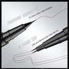 2-in-1 Dual-Ended Microblading Eyebrow Pen - Waterproof with Micro-Fork-Tip &