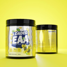 CNP Professional Loaded EAAs, Essential Amino Acids, BCAAs, Muscle Repair & Recovery Powder, 300g / 100g and 30/10 Servings, 9 Delicious Flavours (Fantasy Lemon, 300g)