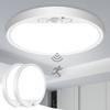 slochi 2Pack Motion Sensor Light Indoor Wired, 8.7 Inch 3000K/4000K/6500K