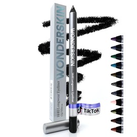 Wonderskin Eyeliner Pencil 1440 Longwear Eyeliner Waterproof & Smudge Proof | Waterproof deep black eyeliner, smudge-proof formula glides on smoothly 