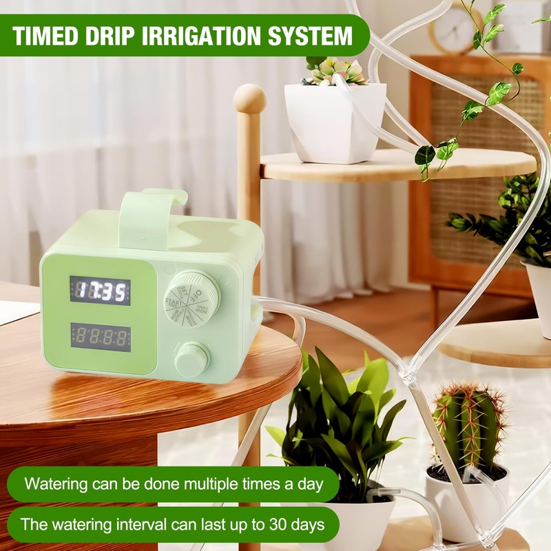 Electronic Irrigation Timer, Automatic Hose Tap Digital Sprinkler Automatic Drip