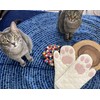 Cricket & Junebug Oven Mitts Cat Paws - White and