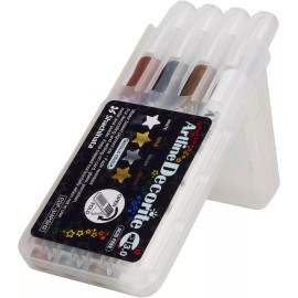 Xstamper Artline Decorite Markers | Acid Free | Fade Resistant | Ideal  EDF-3/4PSH3 PCK-4