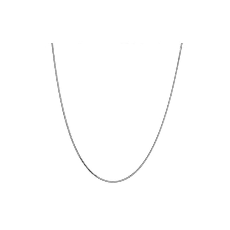 Melina Snake Chain Necklace Snake Chain 925 Silver Rhodium Plated