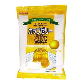 Kanten Papa Cup Jelly, Grapefruit Flavor, 3.5 oz (100 g) x 5 Bags