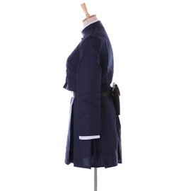 MN-203 Nobara Kugisaki blau Schuluniform 3-Teile Damen Kostüm Cosplay für Jujutsu Kaisen (M)