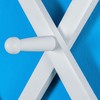 SKOLOO Hat Rack for Wall with 20 Hooks, Solid Wooden,