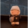 3-Piece Knit and Plush Doll Outfit Set for 17cm Collectibles