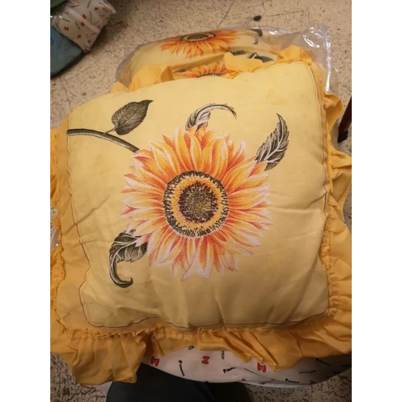 Competition Edrecolcha Girasoles Queen Size Con 2 Cojines