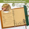 Joy & Inspiration PU Leather Notebook Vintage Refillable Bound Beautiful
