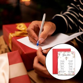 Baptism Card for Girls Boys, Confirmation Card, Bible Verse Cards, Christmas Christian Cards for Women Girls, Christian Encouragement Cards, All Occasion Cards, Scripture Cards with Bible Verses 1PCS