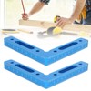 2Pcs/Set Aluminum Alloy Carpenter 90 Degree Right Angle Positioner Clamps