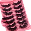 Cat-Eye Lashes Flu-ffy Mink Lashes 20mm Fox Eye Long False