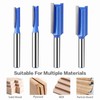 4Pcs 6mm Shank High-quality Milling Cutter Flush Trim With Bearing