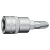 TONE Driver Bit Socket 3H-P4 Drive Angle 3/8" (+) No.