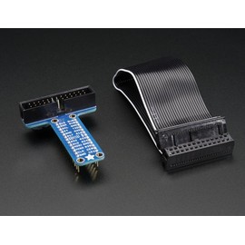 Adafruit Industries Pi T-Cobbler Breakout Kit for Raspberry Pi with GPIO Cable - Assembled!