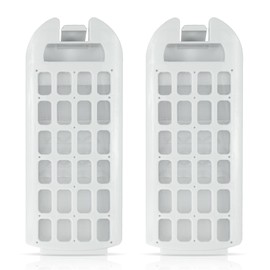 YONGDING Washing Machine Lint Filter Aqua Washing Machine Lint Filter Compatible with LINT-52 0030811660A Dust, Dust, Anti-Bacterial, Odor Resistant, Dustproof, Washable, Set of 2 (Gray)