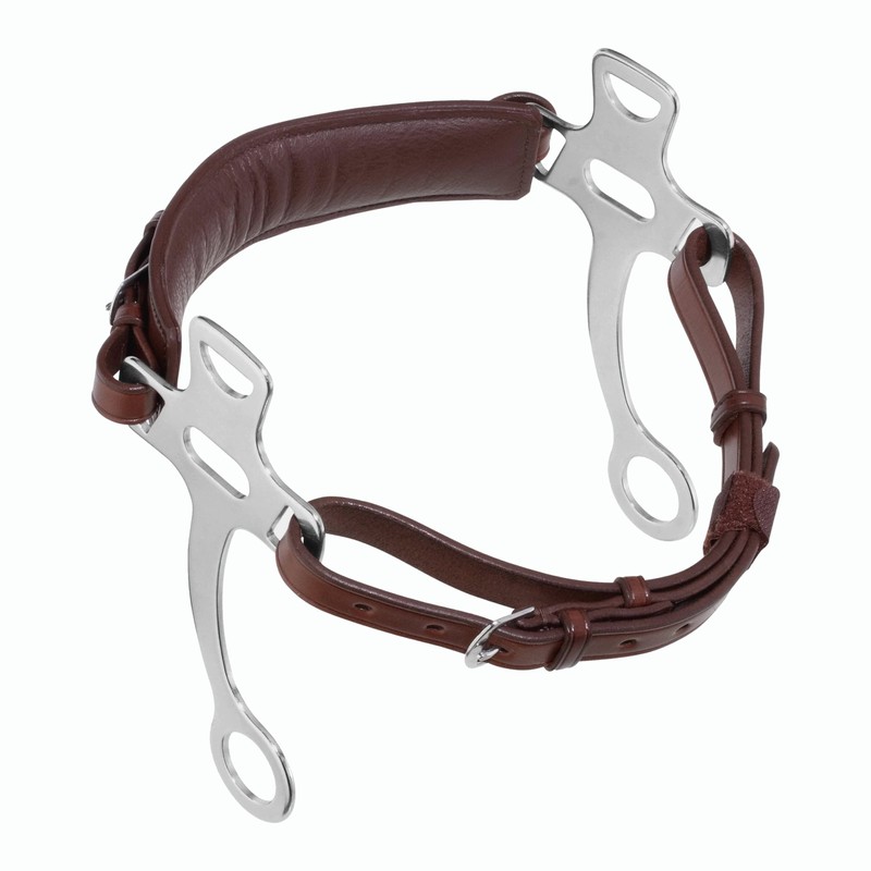 Sprenger 4214400155 Hackamore Rustproof Stainless Steel Brown 55