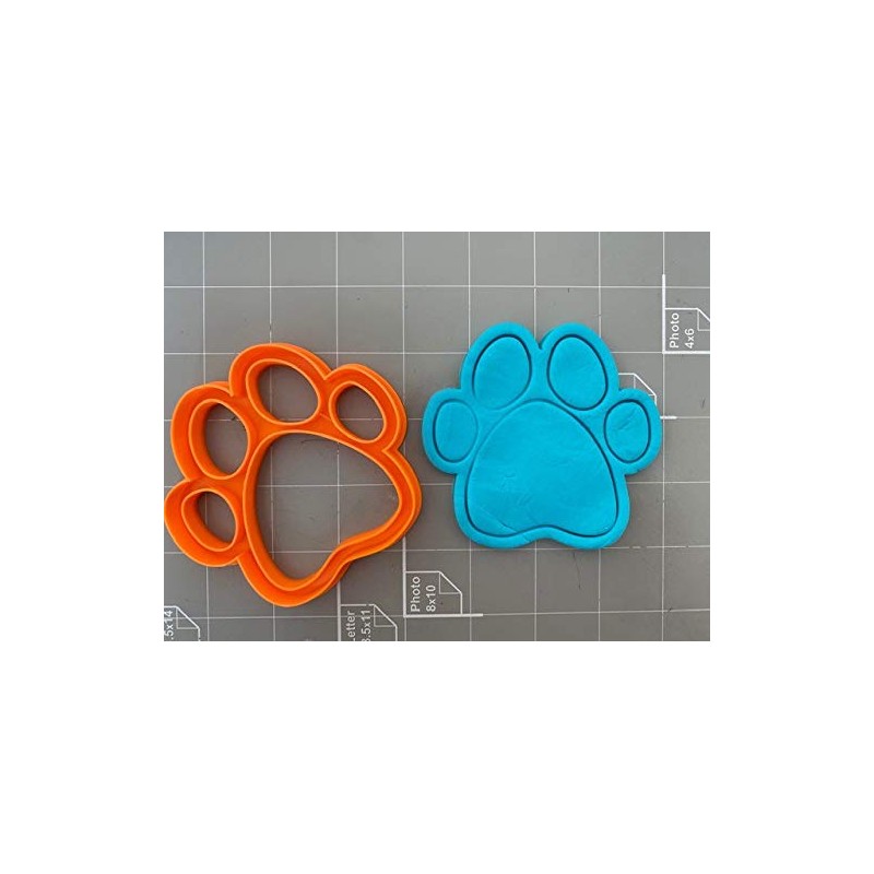 3.5" Dog Paw Cookie Cutter