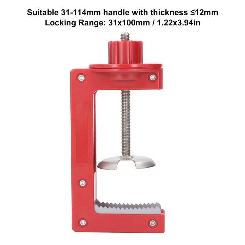 Ball Valve Lockout Device High Strength Adjustable Valve Lockout for