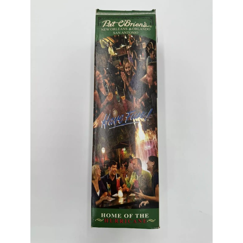 Unbranded Pat O’Brien’s Have Fun Hurricane Glass Orlando Souvenir with