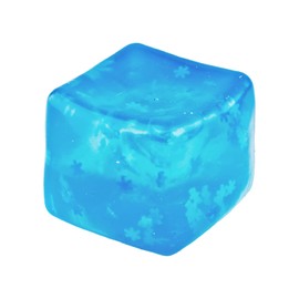 Tabanzhe Stress Cube Ball-Ice Cube Squeeze Fidget Sensory Cube for Kids and Adults Blue Squishy Anxiety Stress Relief Ball for ADHD Autism Kids Party Bag Fillers