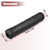 X AUTOHAUX Car Interior Handbrake Cover Protector Carbon Fibre Pattern