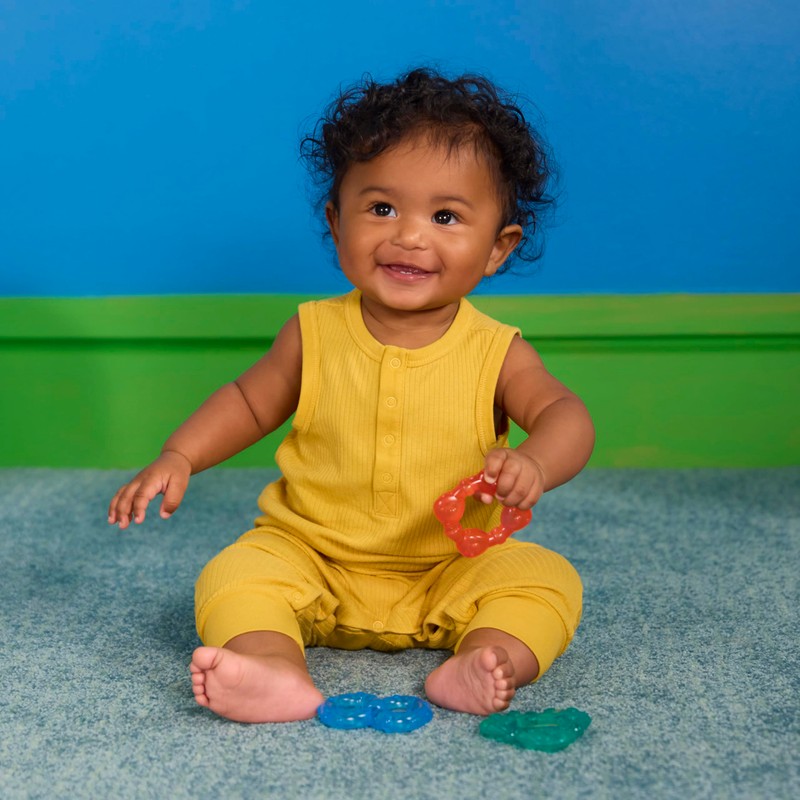 Bright Starts Stay Cool Teethers, Water-Filled & Chillable, BPA Free