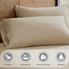 Superior Cotton Linen Blend Sheet Set, Bedsheets for Home Decor,