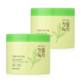Half Club/Fruit Nara First Harvest Green Tea Control Massage Cream 300g x 2 / 과일나라 첫물녹차 컨트롤 마사지크림 300g x 2개