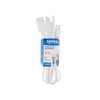 iGOTO ED13-2B Extension Domestica, color Blanco, 2 m