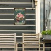 Putuo Decor Blechschild – Mein Garten, Meine Gesetze – Retro