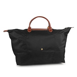 Longchamp 1624 089 Pliage Small Travel Bag Folding Handbag 001 Noir, Black