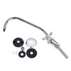 28 cm Kitchen Tap, 1/4 Inch Gooseneck Tap Kitchen Zinc