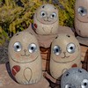 Zaer Ltd. Set of 3 Solar Animals with Light-Up Eyes