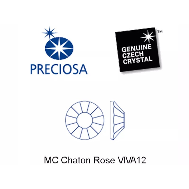 PRECIOSA Color Mix “D” CLOSEOUT, Preciosa VIVA Genuine Czech Rhinestones