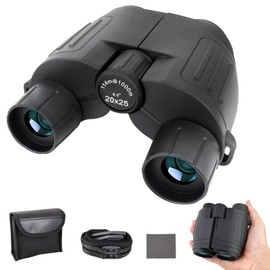 20x25 Compact Binoculars for Adults High Powered - Mini Waterproof Binoculars for Bird Watching Hunting Travel with Low Light Night Vision