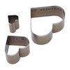 Punching Die Cutter Heart Shaped High Carbon Steel DIY Leather