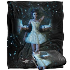 VAMPIRE DIARIES DAMON(SOMERHALDER), ELENA(DOBREV), STEFAN(WESLEY) Silky Touch Super Soft Throw Blanket 152 x 127 cm