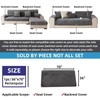 LINGKY Sofa Cover 1 2 3 4 Seater Non Slip