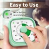 Visual Timer, Pomodoro Timers for Kids Adults, 60-Minute Countdown Desk