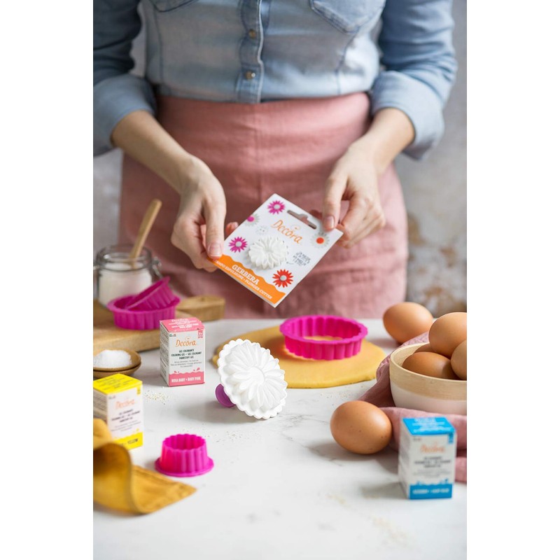 DECORA 0191125 MODELLIERFORM Gerbera Ø 10,5 cm