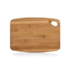 Zeller Cutting Board of Bamboo 26,5x18,5x0,8cm, Beige, 26.5 x 18.5