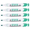 DELI Think Dry Erase Marker Bullet Tip 2.0mm Green Low